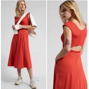 Athleta Ryder Sleeveless Midi Dress, Medium